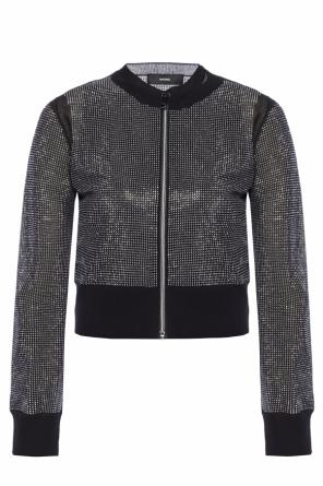 Transparent cropped sweatshirt, zdjęcie 1 Transparent cropped sweatshirt od Diesel